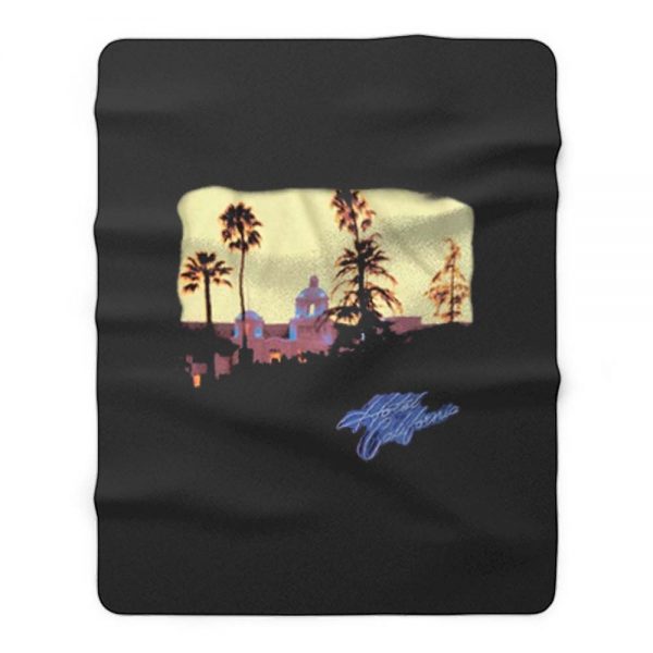 Hotel California Glenn Frey Fleece Blanket