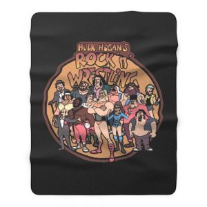 Hulk Hogans Rock N Wrestling Fleece Blanket