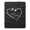 I Have Faith Fleece Blanket