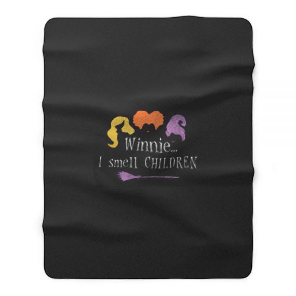 I Smell Children Womens Halloween Fleece Blanket