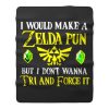 I Would Make A Zelda Pun But I Dont Wanna Try And Force It Fleece Blanket