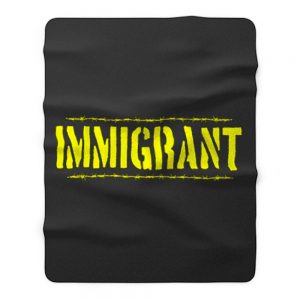 IMMIGRANT Fleece Blanket