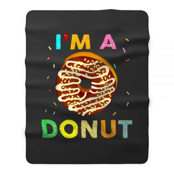 Im A Sprinkle Donut Halloween Costume Men Women Kids Fleece Blanket