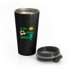 Im Dead Inside Cheerful Dolphins And Sunshine Funny Stainless Steel Travel Mug