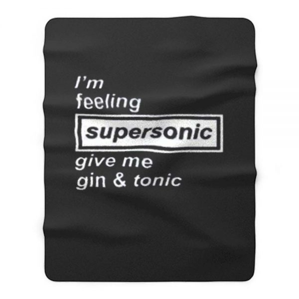 Im Feeling Supersonic Fleece Blanket