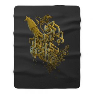 Impossible Squid Boyfriend Weird Husband Fleece Blanket