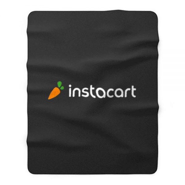 Instacart Fleece Blanket