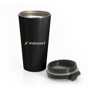 Instacart Stainless Steel Travel Mug