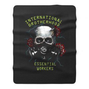 International brotherhood essential workers Fleece Blanket