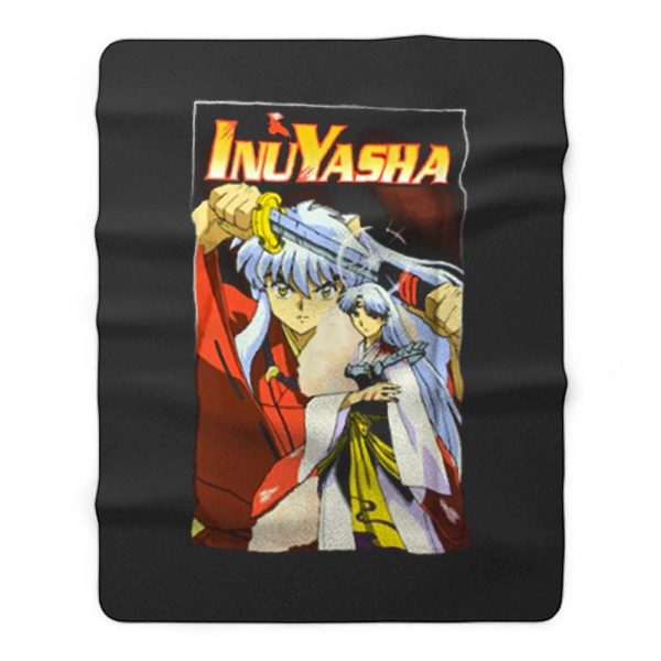 Inuyasha And Sesshomaru Anime Fleece Blanket