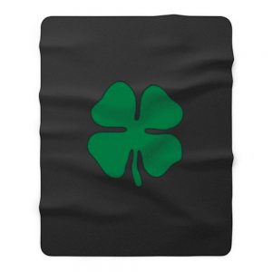 Irisches Kleeblatt Fleece Blanket