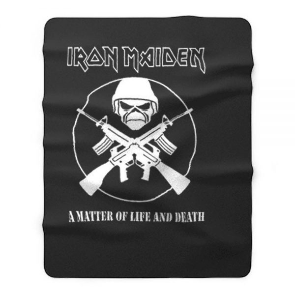 Iron Maiden A Matter of Life and Death Fleece Blanket