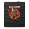 Iron Maiden Samurai Fleece Blanket