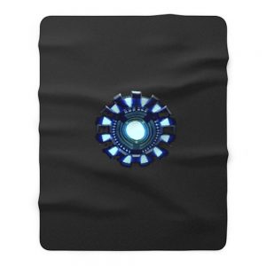 Iron Man Arc Reactor Stark Industries Superhero Fleece Blanket