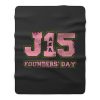 J15 Founders Day Fleece Blanket