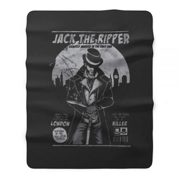 Jack The Ripper Fleece Blanket