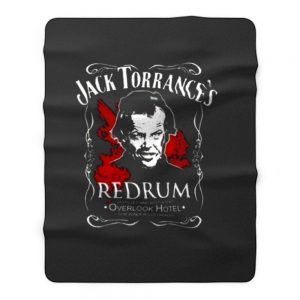 Jack Torrances Redrum Stephen King Kubrick Horror Fleece Blanket