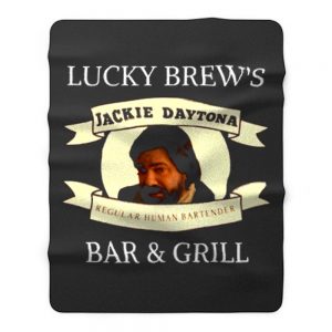 Jackie Daytona Lucky Brews Bar and Grill What We Do In The Shadows Fleece Blanket