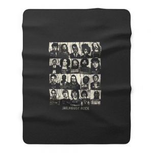 Jail House Rock Fleece Blanket