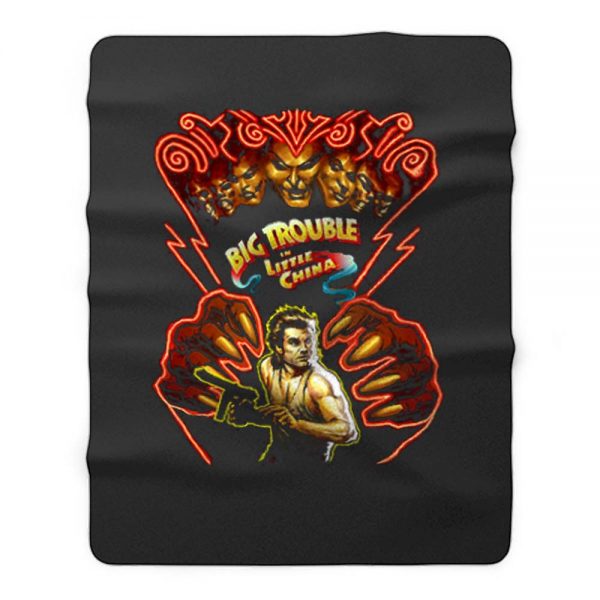 John Carpenters Big Trouble in Little China Fleece Blanket