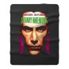 Johnny Mnemonic movie poster Fleece Blanket