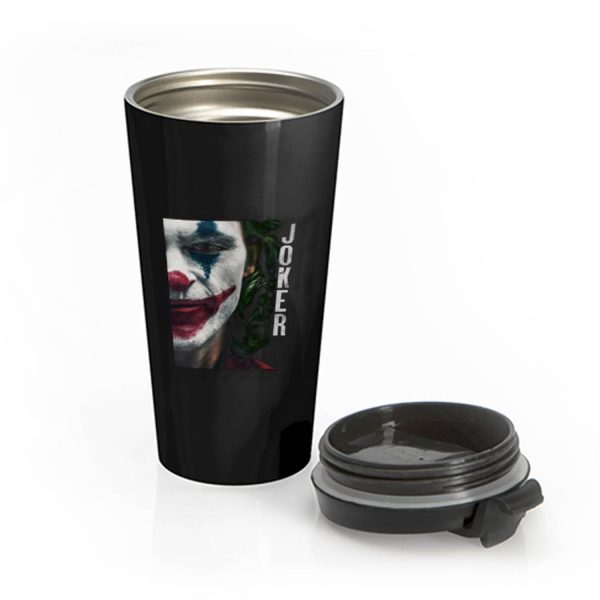 Joker Half Face Stainless Steel Travel Mug