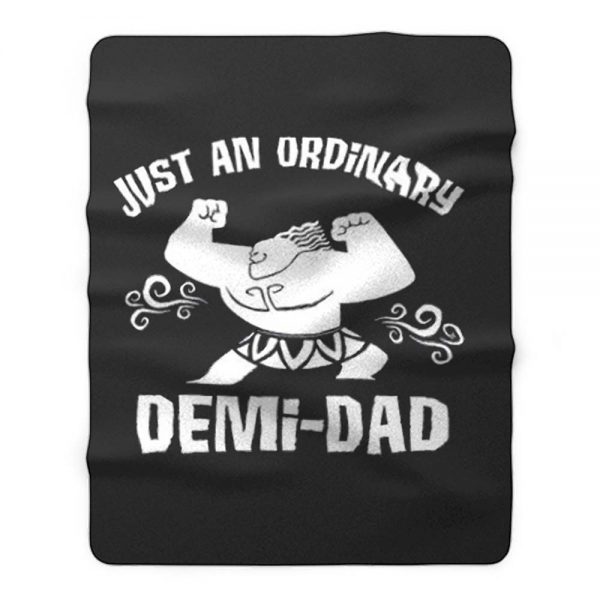 Just Ordinary Demi Dad Moana Fleece Blanket