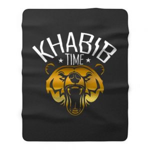 KHABIB TIME Fleece Blanket