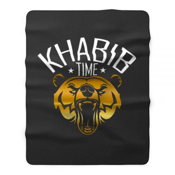 KHABIB TIME Fleece Blanket