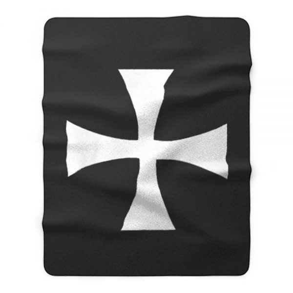 KNIGHTS HOSPITALLER CROSS Fleece Blanket