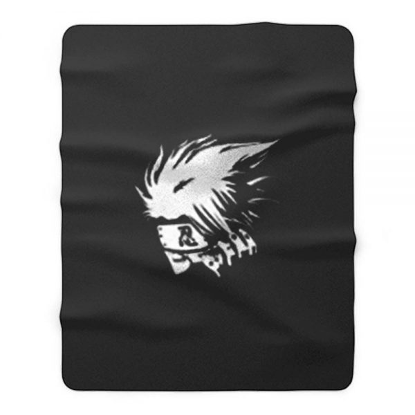 Kakashi Hatake Sharingan Naruto Fleece Blanket