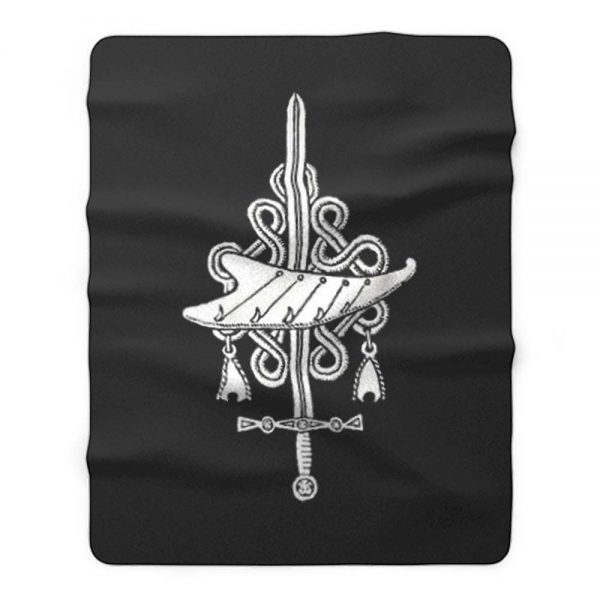 Kalevala Finnish Mythology Fleece Blanket