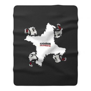 Kasabian Rock Band Fleece Blanket