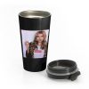 Kate Moss Model Kermit Tyson Gaga Smoking Stainless Steel Travel Mug