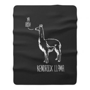 Kendrick Llama Fleece Blanket