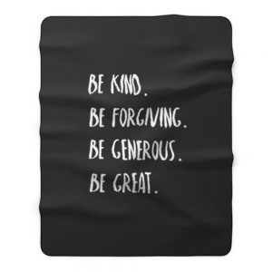 Kids Be Kind Fleece Blanket