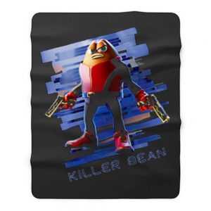 Killer Bean Fleece Blanket