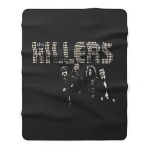 Killers Indie Rock Band Fleece Blanket