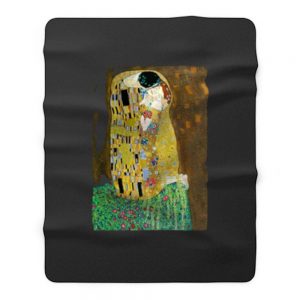 Kiss Gustav Fleece Blanket