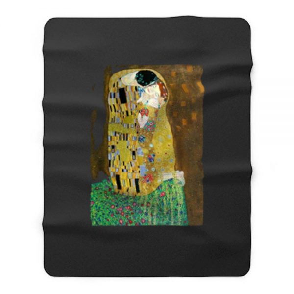 Kiss Gustav Fleece Blanket