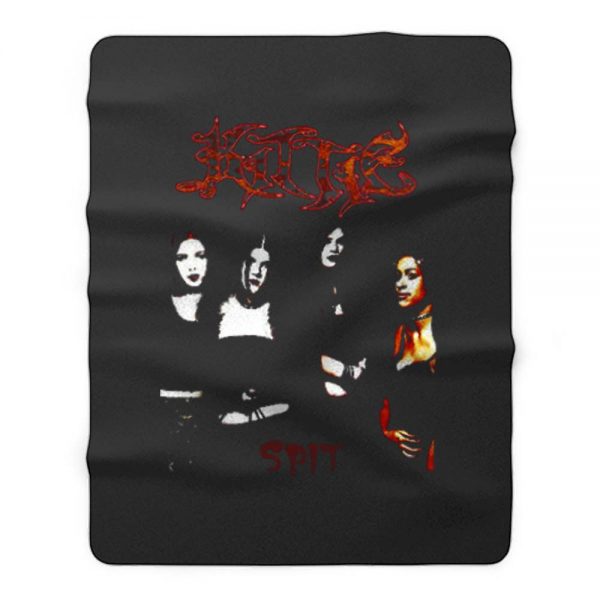 Kitie Spit Metal Fleece Blanket