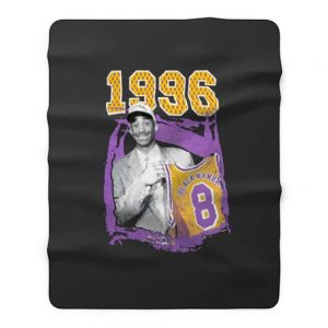 Kobe Bryant 1996 Draft Day Fleece Blanket