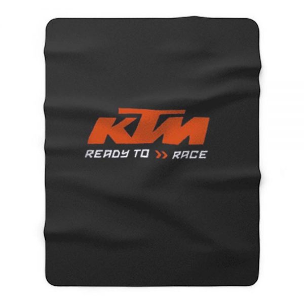 Ktm Ready To Race Fleece Blanket