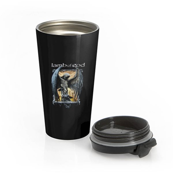 Lab Of God Skull Demon Stainless Steel Travel Mug