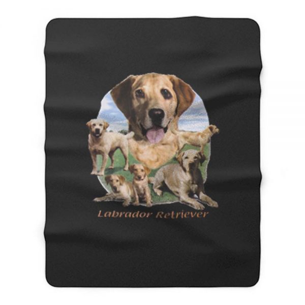 Labrador Retriever Fleece Blanket