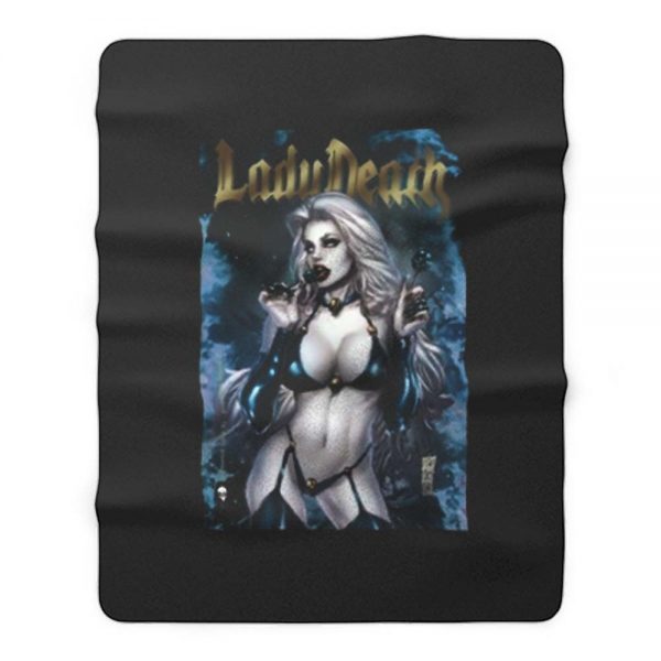 Lady Death Fleece Blanket