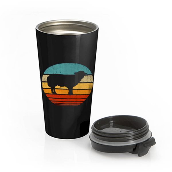 Lamb Sunset Stainless Steel Travel Mug