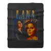 Lana Del Rey Pop Singer Artist Fleece Blanket