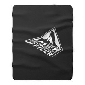 Lawn Enforcement Fleece Blanket