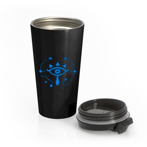 Legend of Zelda Breath of the Wild Sheikah slate print Stainless Steel Travel Mug